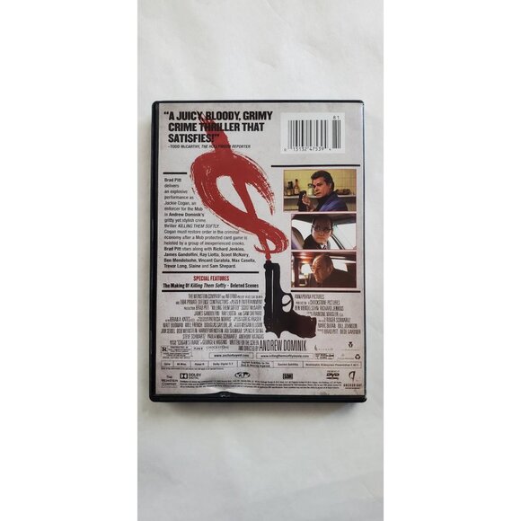 Killing Them Softly DVD 2012 Brad Pitt Ray Liotta - Picture 2 of 8